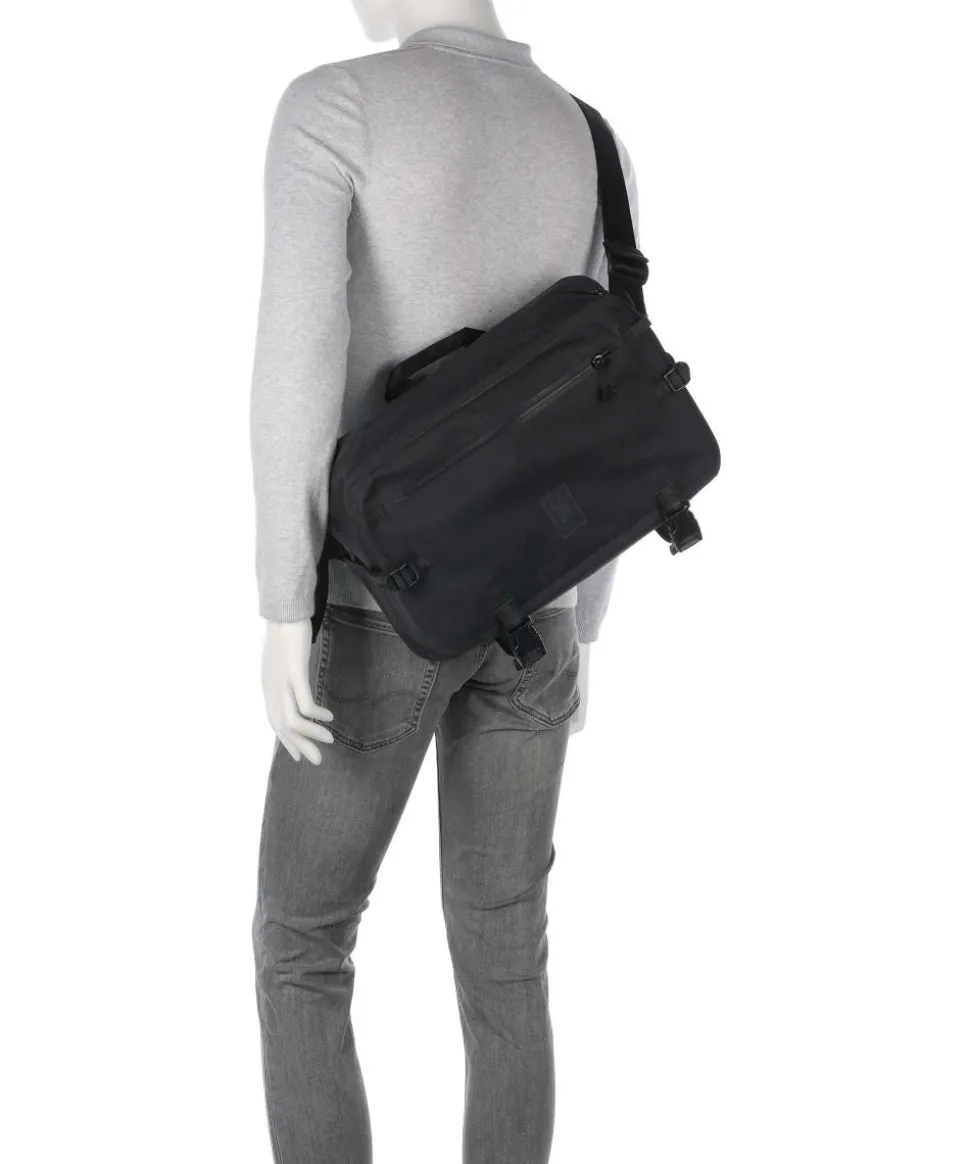 Kadet Max WP Kuriertasche 14″ recyceltes Nylon schwarz