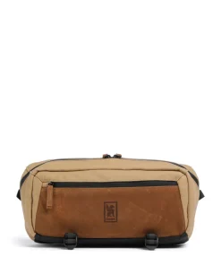 Kadet Mini Suede Slingbag Baumwolle, aufgerautes Rindsleder hellbraun