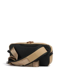 Kadet Mini Suede Slingbag Baumwolle, aufgerautes Rindsleder hellbraun