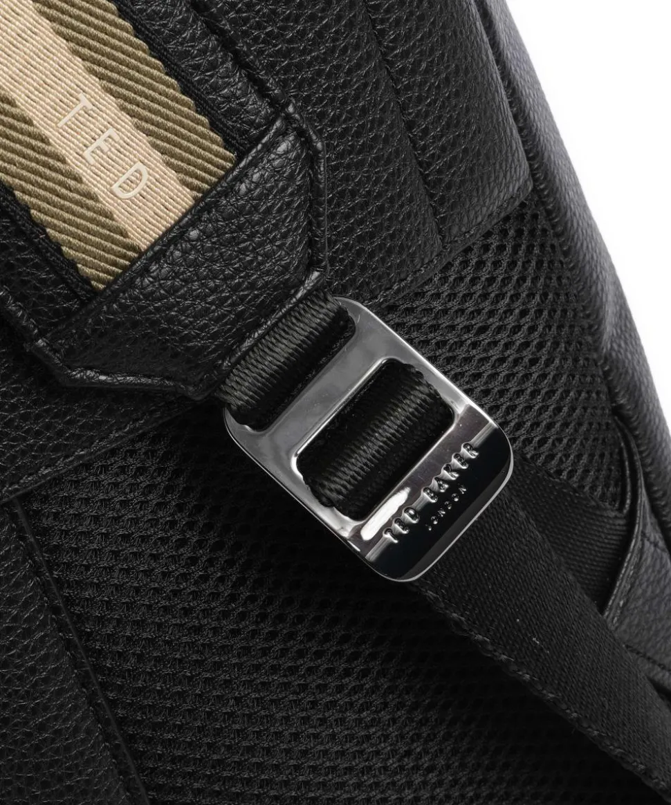 Kaileb Rucksack 14″ Lederimitat schwarz