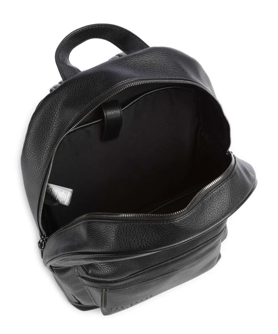 Kaileb Rucksack 14″ Lederimitat schwarz