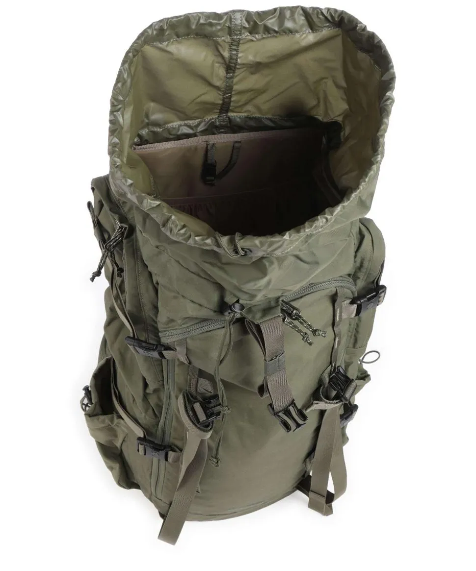 Kajka 55 M/L Trekkingrucksack Vinylon, recyceltes Polyamid grün