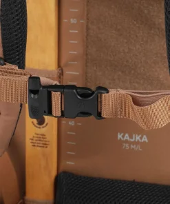 Kajka 75 M/L Trekkingrucksack recyceltes Polyamid, Vinylon hellbraun