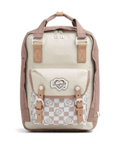 Kaleido Macaroon Rucksack 14″ recyceltes Polyester beige