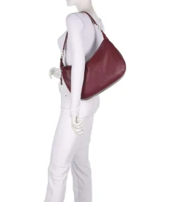 Kaliska L Beuteltasche Lederimitat wein