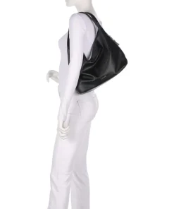 Kaliska M Beuteltasche Lederimitat schwarz