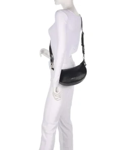 Kaliska S Schultertasche Lederimitat schwarz