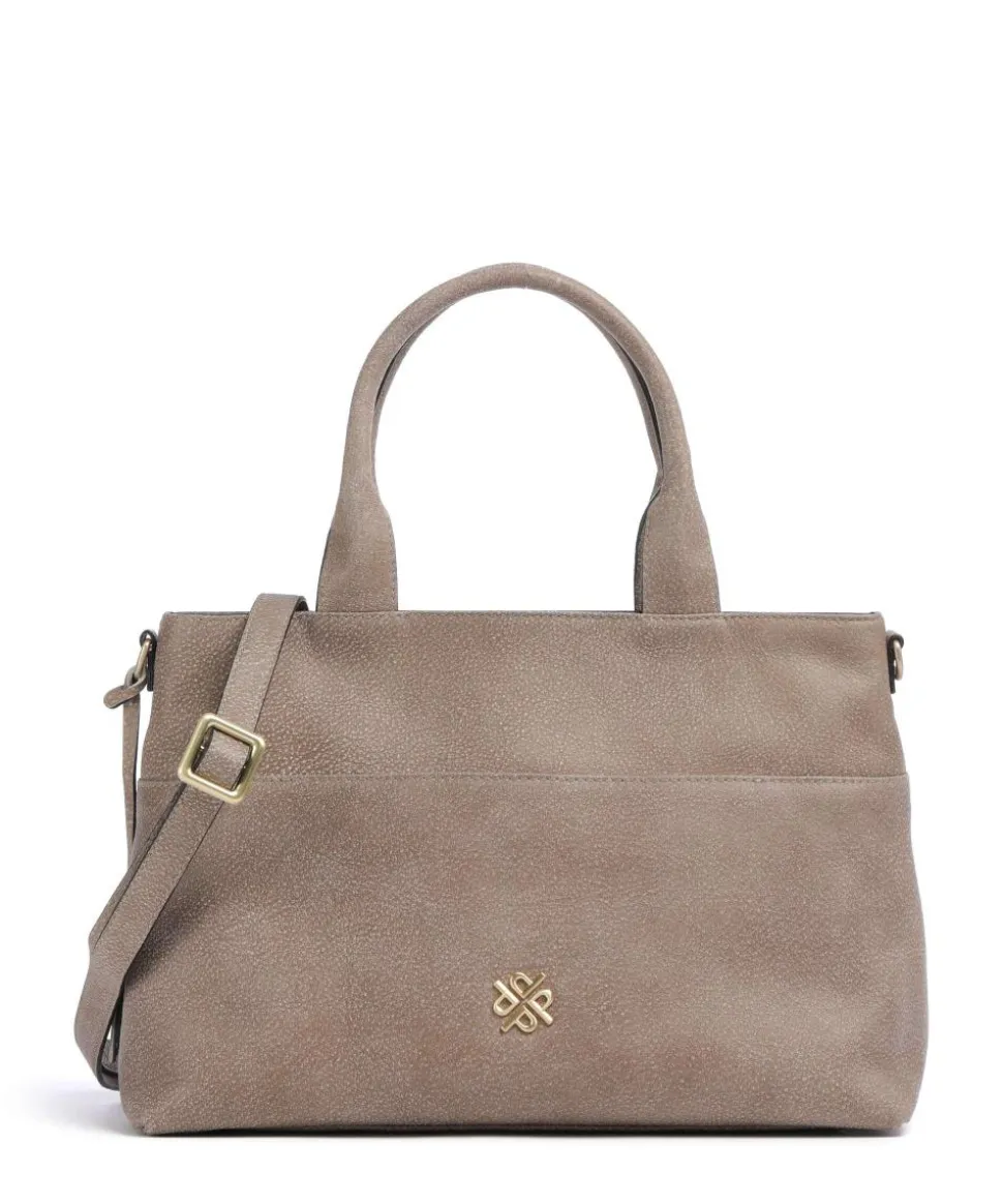 Kapstadt Handtasche Büffelleder hellbraun