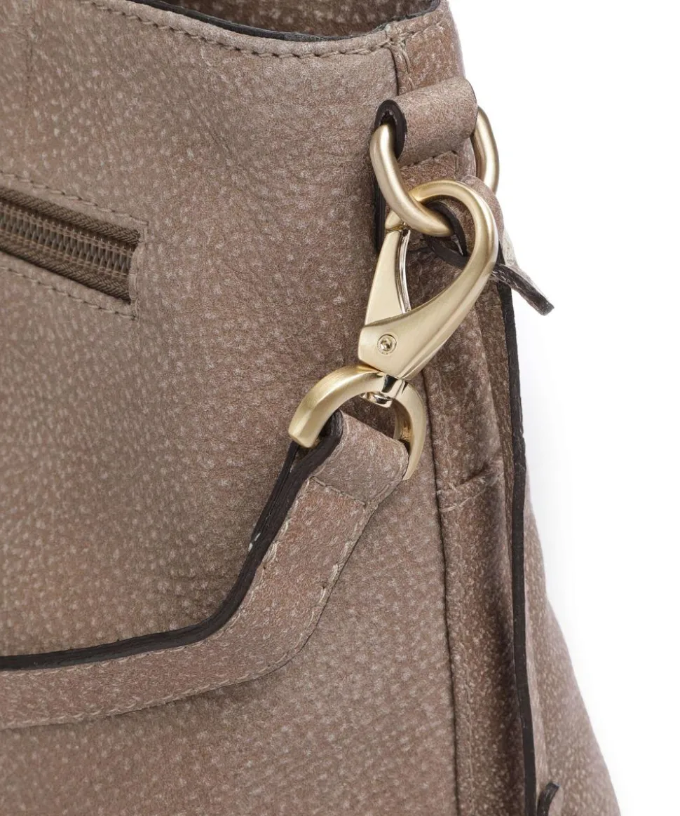 Kapstadt Handtasche Büffelleder hellbraun