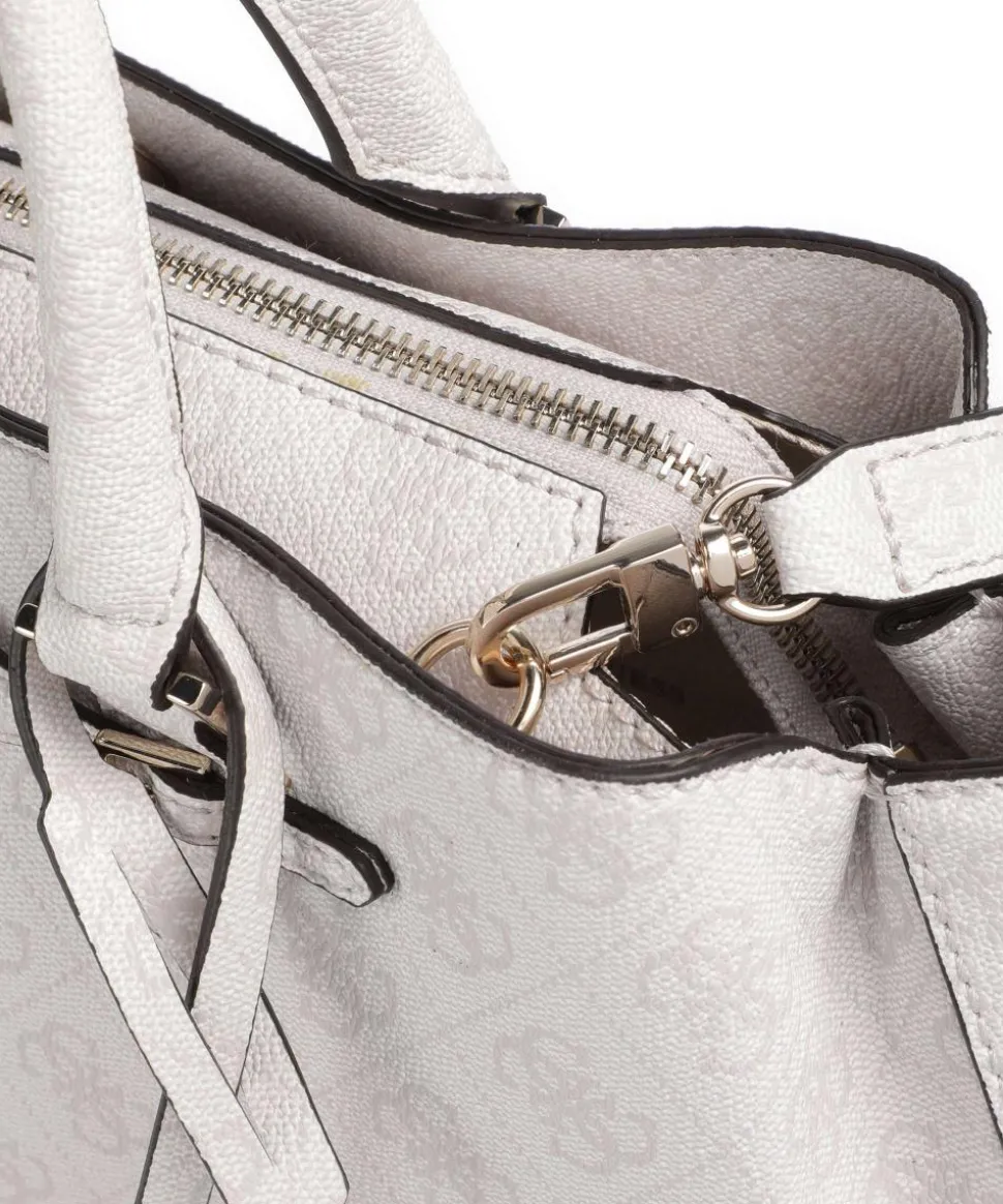 Katya 4G Logo Handtasche Lederimitat weiß