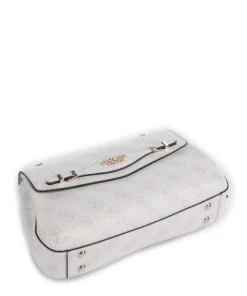 Katya 4G Logo Schultertasche Lederimitat weiß