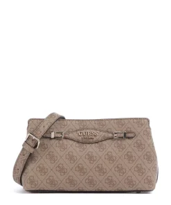 Katya 4G Logo Umhängetasche Lederimitat hellbraun