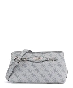 Katya 4G Logo Umhängetasche Lederimitat hellgrau