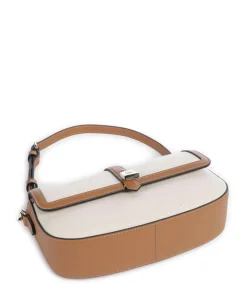 K/Autograph Schultertasche Canvas creme