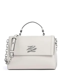 K/Autograph Umhängetasche fein genarbtes Rindsleder elfenbein