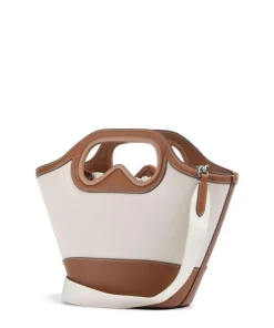 K/Aviator Handtasche Canvas beige/braun