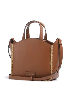 K/Circle Handtasche fein genarbtes Rindsleder braun