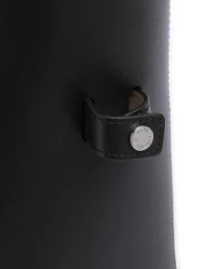 K/Circle Shopper 15″ fein genarbtes Rindsleder schwarz