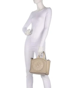 K/Circle Small Handtasche fein genarbtes Rindsleder beige