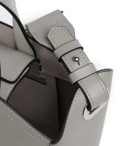 K/Circle Small Handtasche fein genarbtes Rindsleder grau