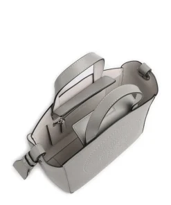 K/Circle Small Handtasche fein genarbtes Rindsleder grau