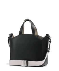 K/Circle Small Handtasche fein genarbtes Rindsleder schwarz