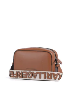 K/Circle Umhängetasche fein genarbtes Rindsleder braun