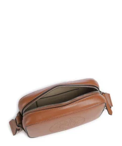 K/Circle Umhängetasche fein genarbtes Rindsleder braun