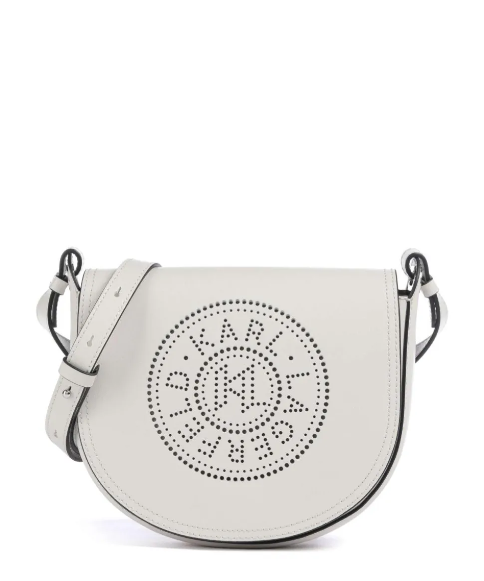K/Circle Umhängetasche fein genarbtes Rindsleder elfenbein