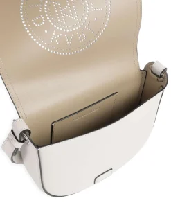 K/Circle Umhängetasche fein genarbtes Rindsleder elfenbein