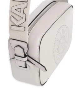 K/Circle Umhängetasche fein genarbtes Rindsleder elfenbein