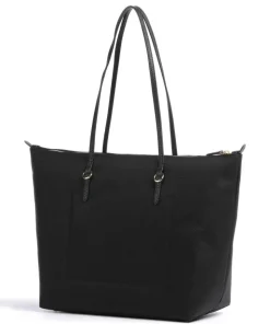 Keaton 31 Shopper recyceltes Leder schwarz