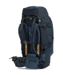 Keb 52 Trekkingrucksack Polyamide, Bio-Baumwolle, recyceltes Polyester navy