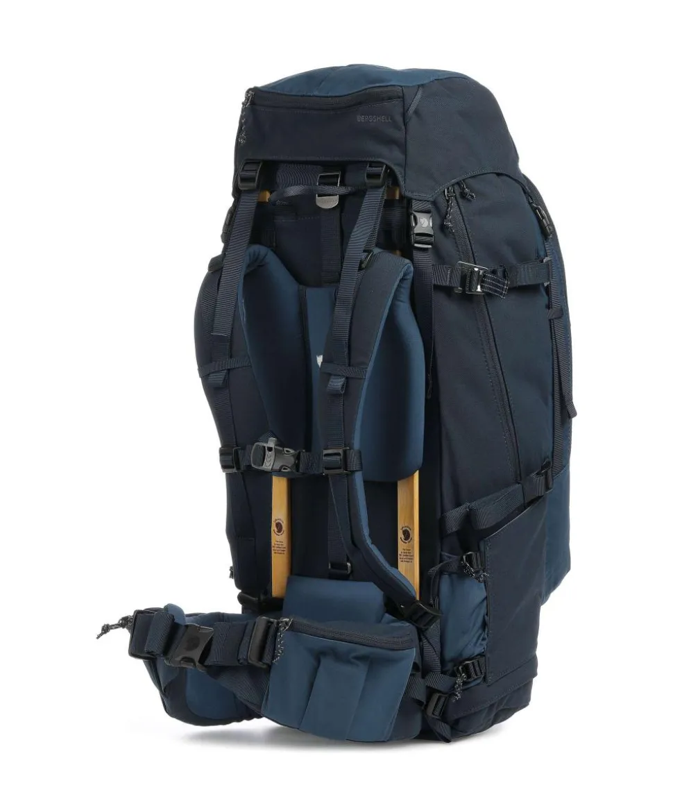Keb 52 Trekkingrucksack Polyamide, Bio-Baumwolle, recyceltes Polyester navy