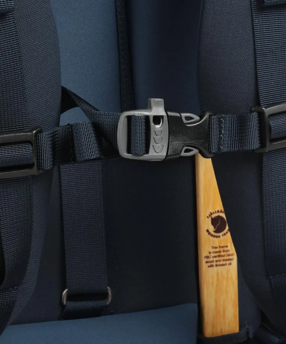 Keb 52 Trekkingrucksack Polyamide, Bio-Baumwolle, recyceltes Polyester navy