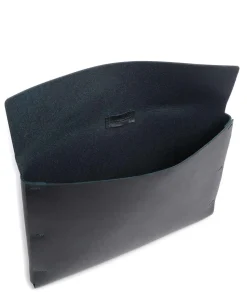 Keeper Laptophülle fein genarbtes Rindsleder dunkelblau