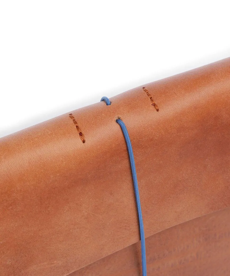 Keeper Laptophülle genarbtes Rindsleder braun