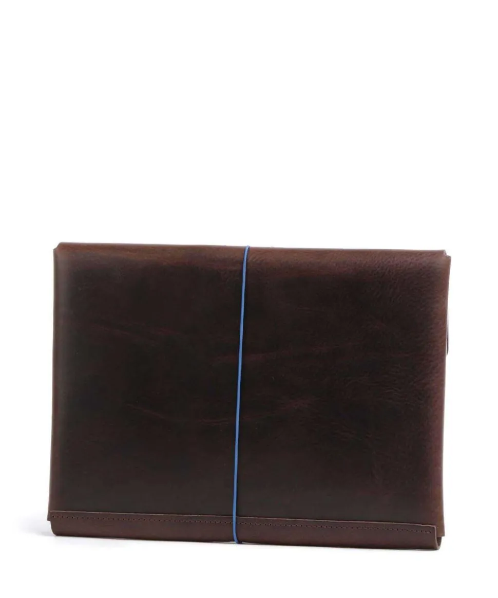 Keeper Laptophülle genarbtes Rindsleder dunkelbraun