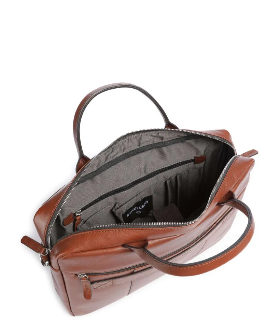 Kenley Charles Aktentasche 15″ Büffelleder cognac