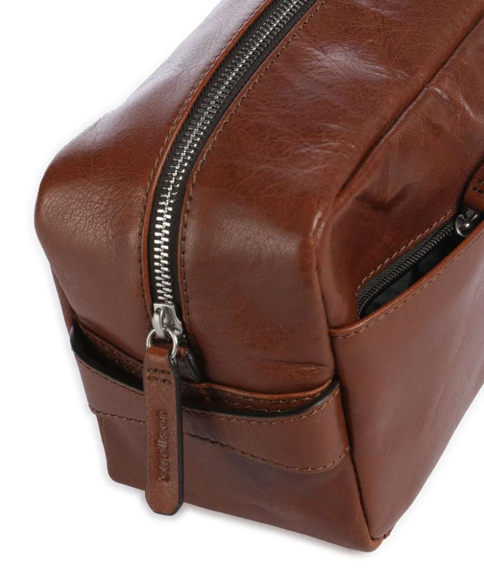 Kenley Dick Kulturbeutel cognac 24 cm