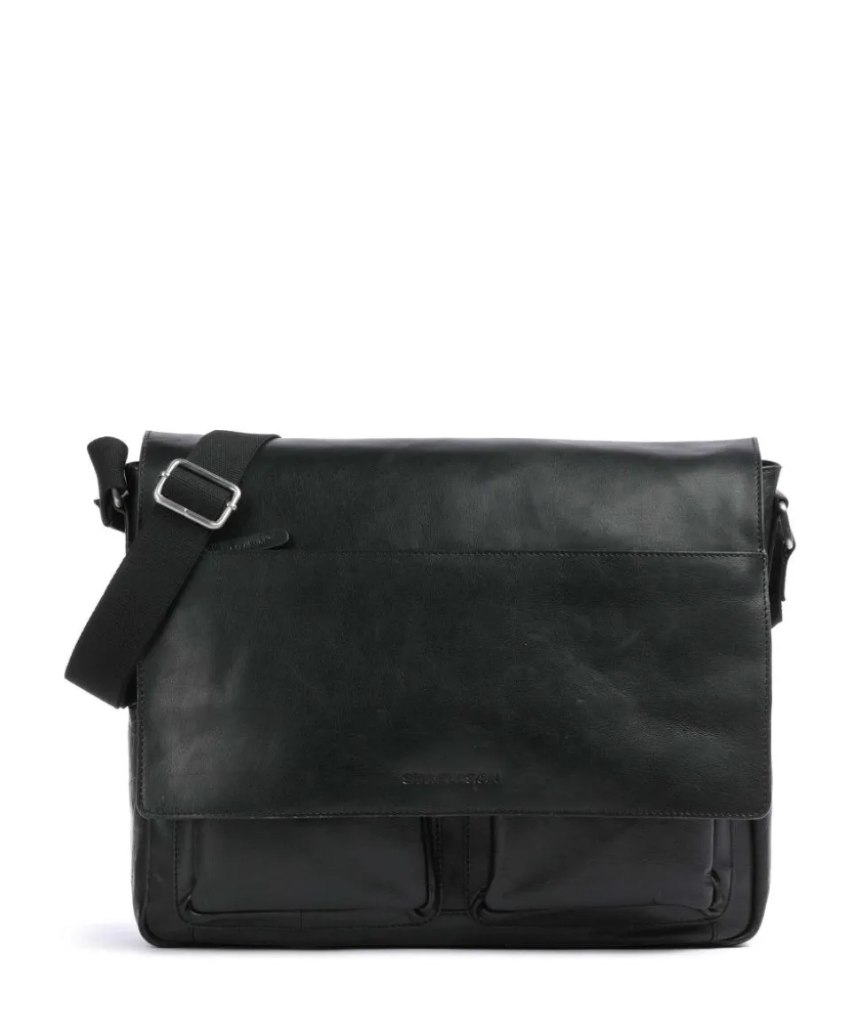 Kenley Jeremy Aktentasche 15″ Büffelleder schwarz