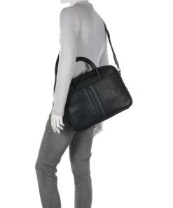 Kenriik Aktentasche 14″ Lederimitat schwarz