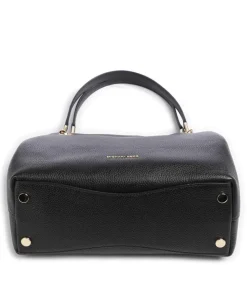 Kensington Large Beuteltasche genarbtes Rindsleder schwarz