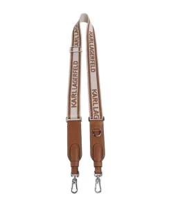 K/Essential Schulterriemen Baumwolle beige/braun