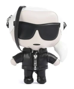 K/Ikon Karl Umhängetasche Lederimitat mehrfarbig