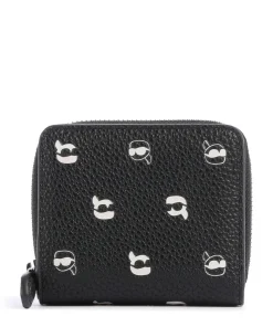 K/Ikonik Geldbörse Lederimitat schwarz