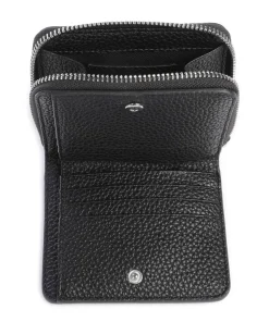 K/Ikonik Geldbörse Lederimitat schwarz