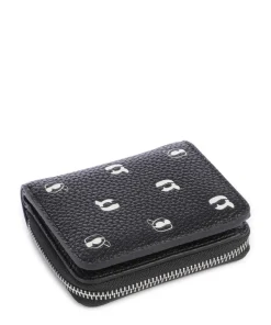 K/Ikonik Geldbörse Lederimitat schwarz