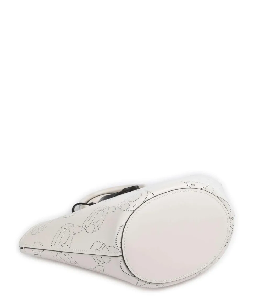 K/Ikonik Handtasche fein genarbtes Rindsleder creme