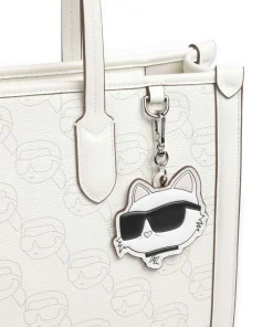 K/Ikonik Mono Shopper Lederimitat creme